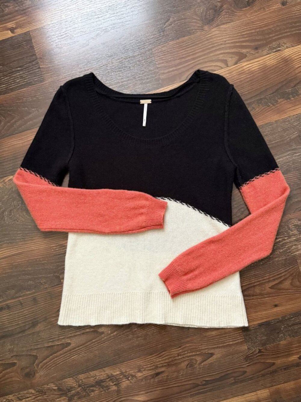 Free People Beach Colorblock Sweater